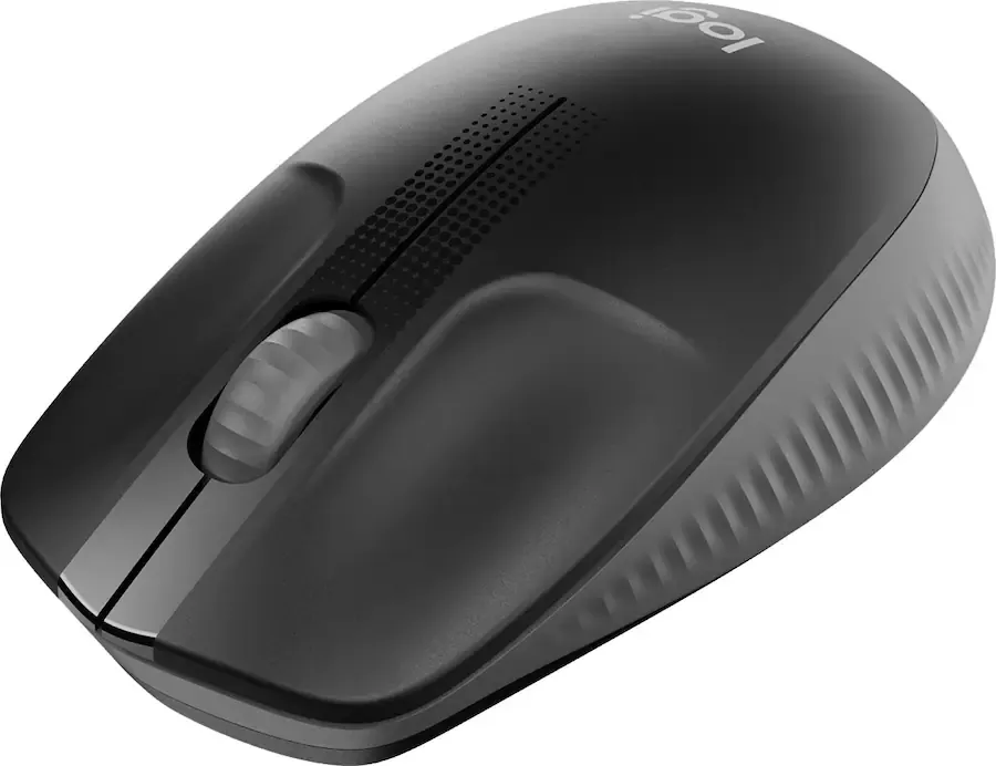 [910-005902] Logitech Wireless Full-size Ambidextrous Mouse M190 Black