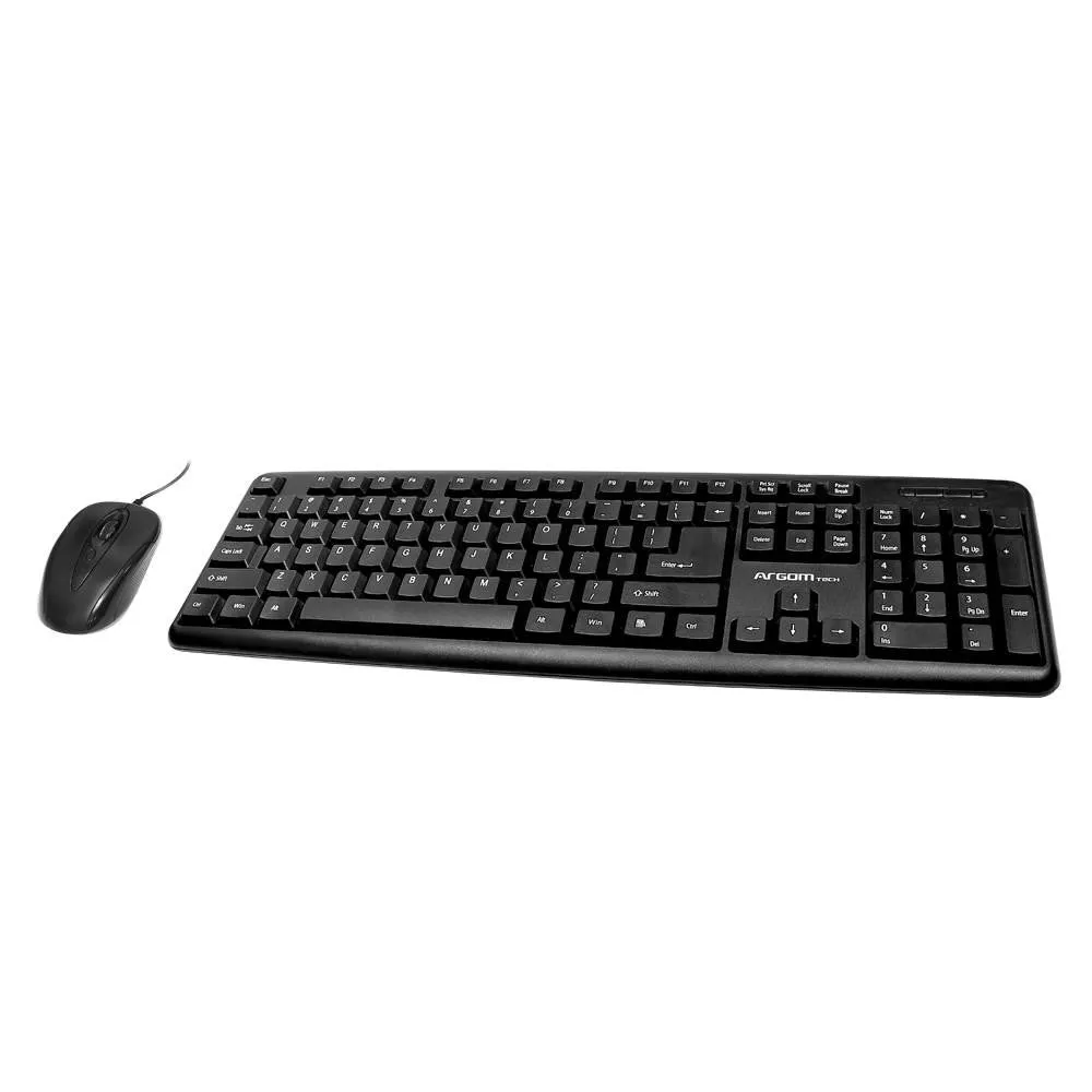 [ARG-KB-7428] Argom Classic USB Keyboard & Mouse Combo