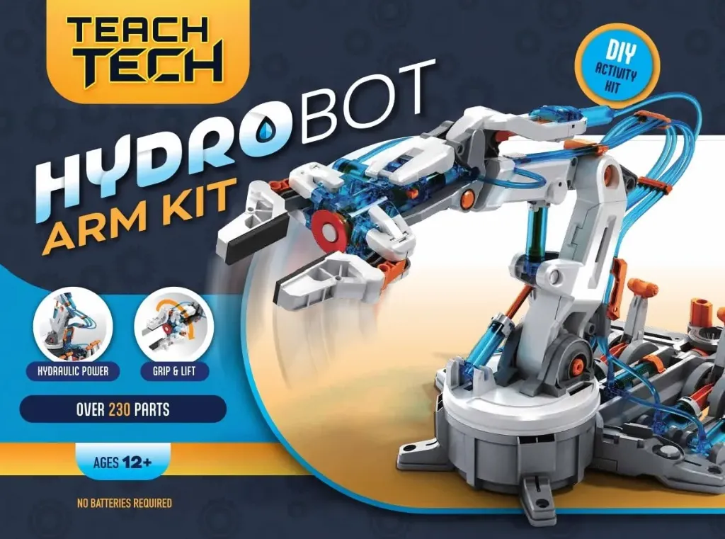 [TTR-632] TEACH TECH Hydrobot Arm STEM Hydraulic Building Toy for Kids
