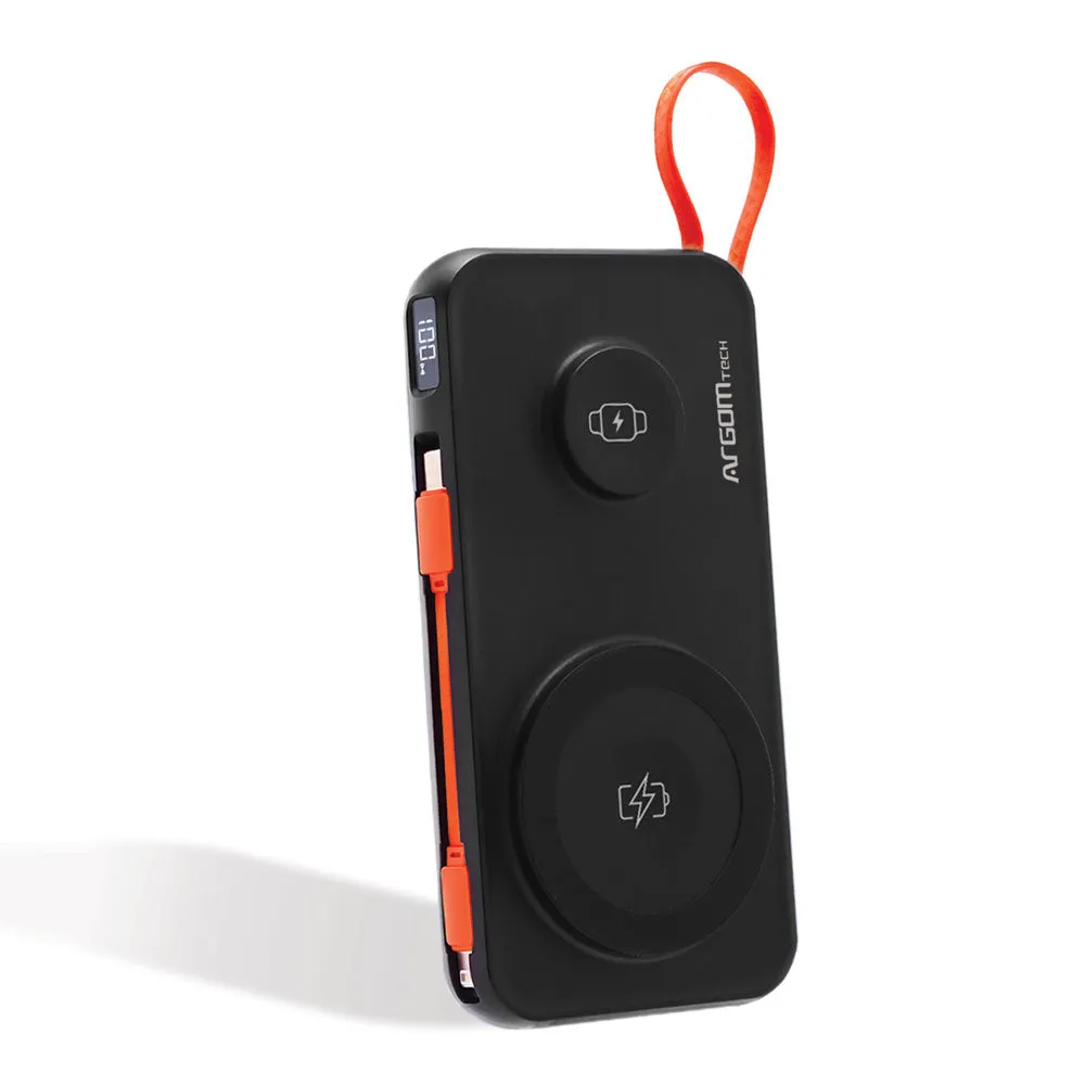 [ARG-PB-1164BK] Argom 4-in-1 PowerBank ST10 10,000mAh Black